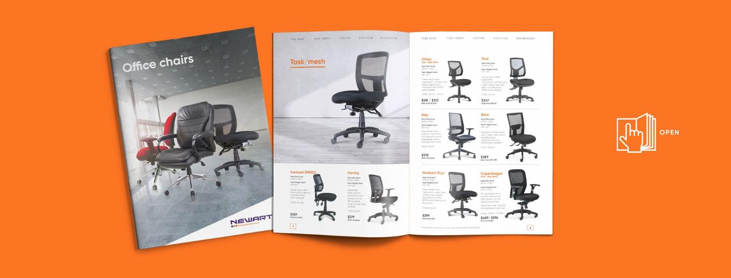 Office furniture brochures