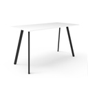 Black Base Natural White Top
