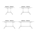 Marco Multi Leg Table Frame Side View