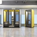 B.Quiet Acoustic 4-6 Person Meeting Pod