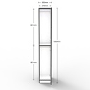 Infinity 2 Door Melamine Locker