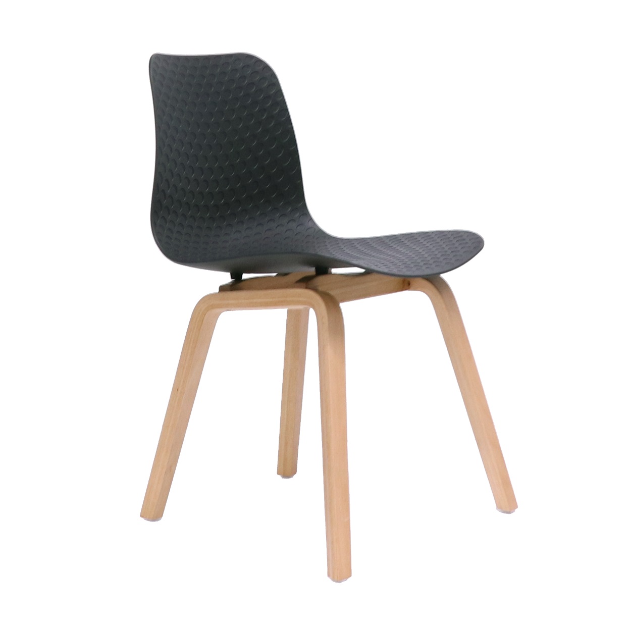 Lucid Chair black on timber