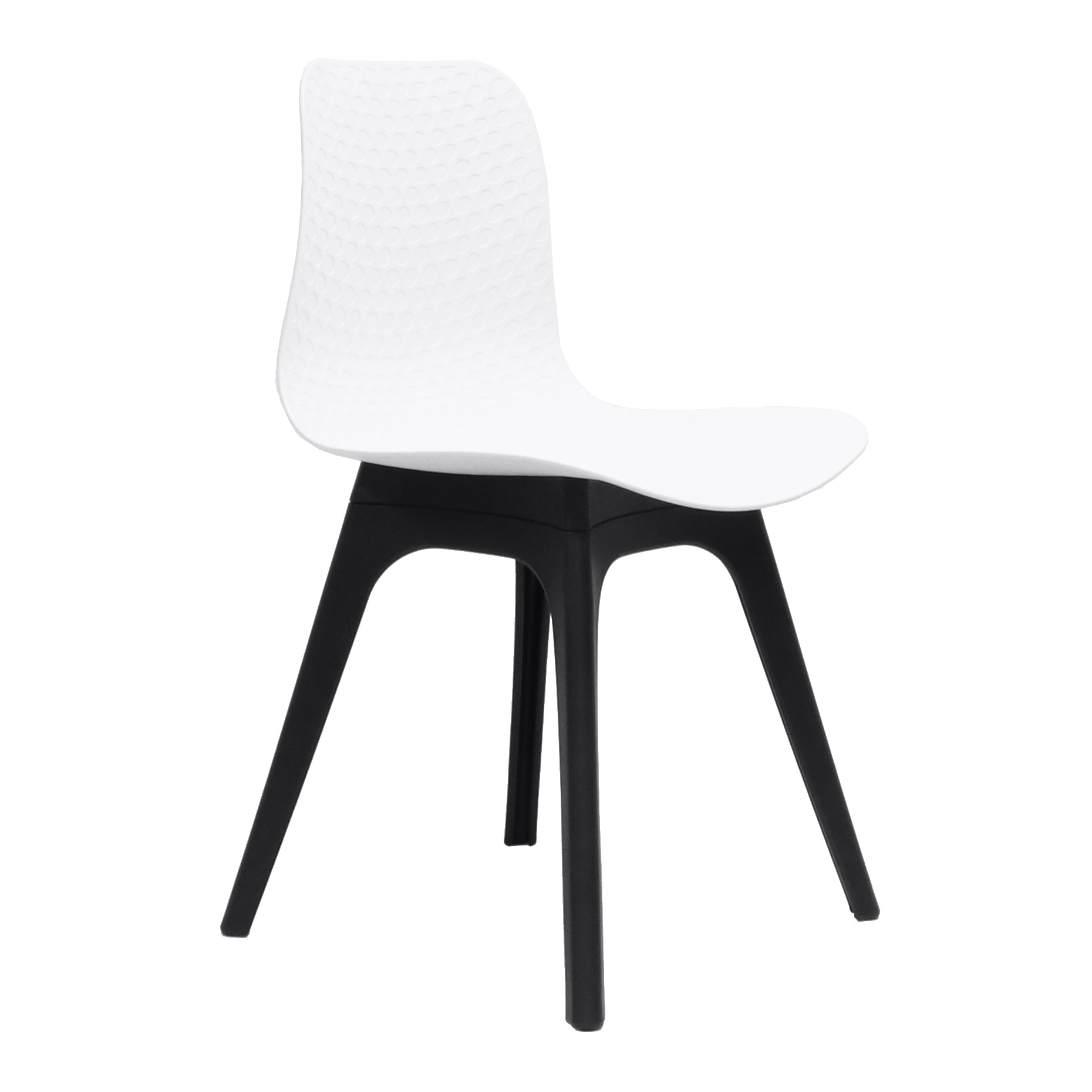 Lucid Chair white on black