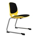 ProEd Quest Cantilever Seat and Back Upholstered