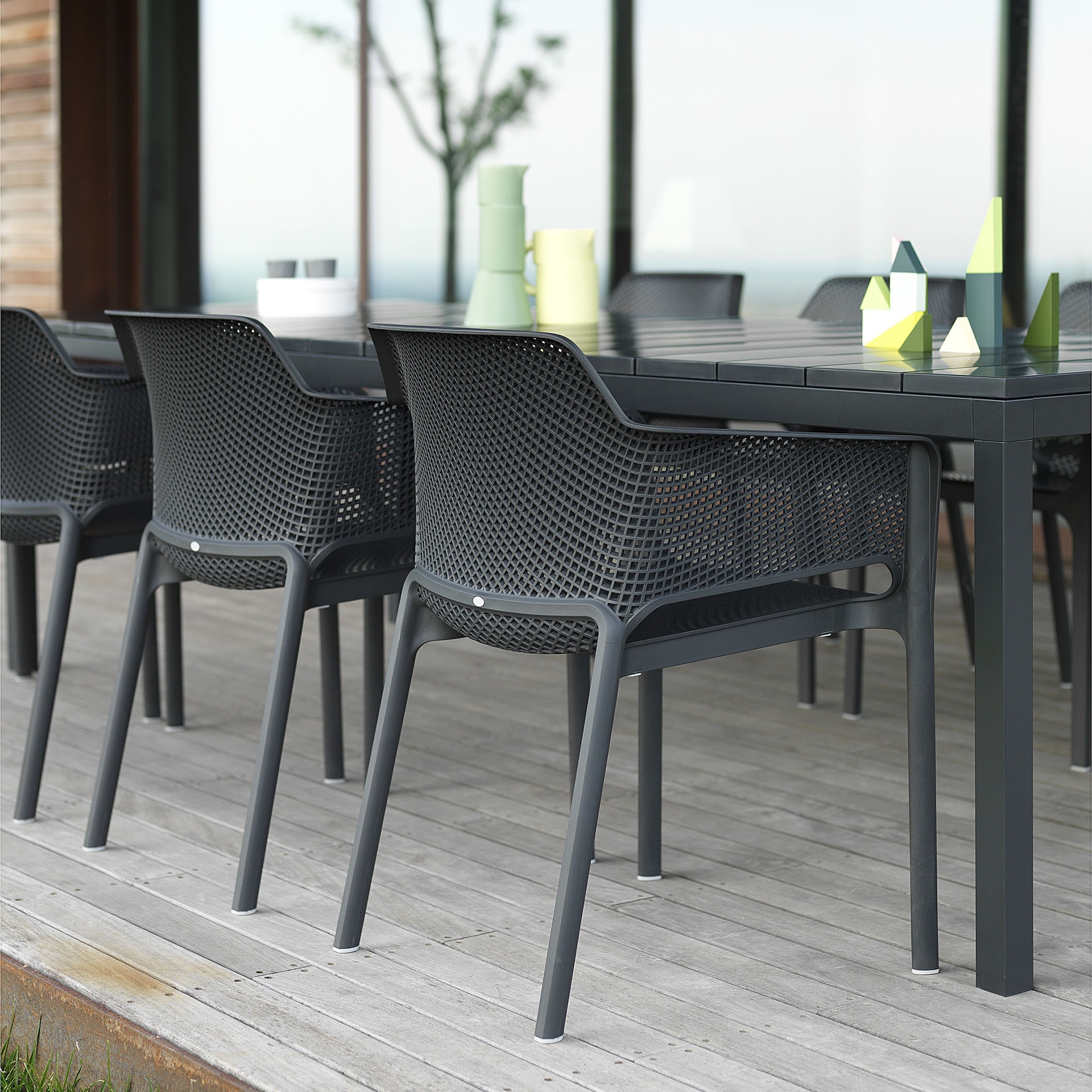 Net Anthracite Long Table