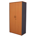 Rapid Worker Lockable Cupboard Cherry