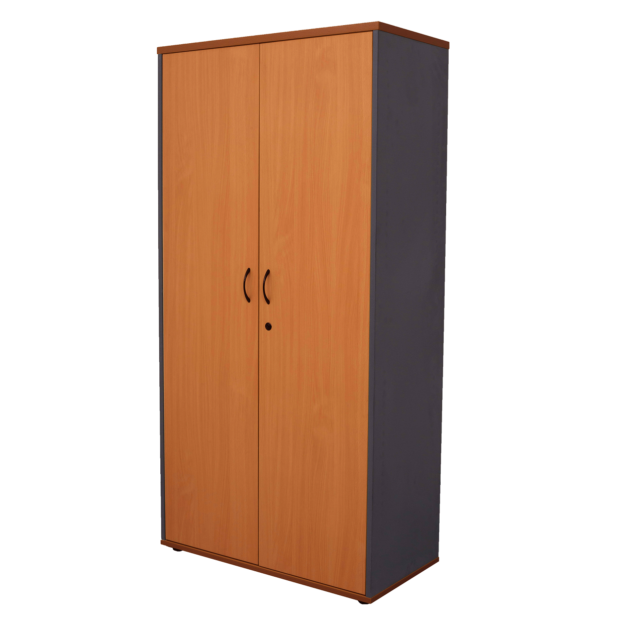 Rapid Worker Lockable Cupboard Cherry