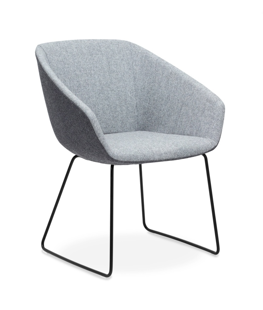 Brek Chair (Black Sled)