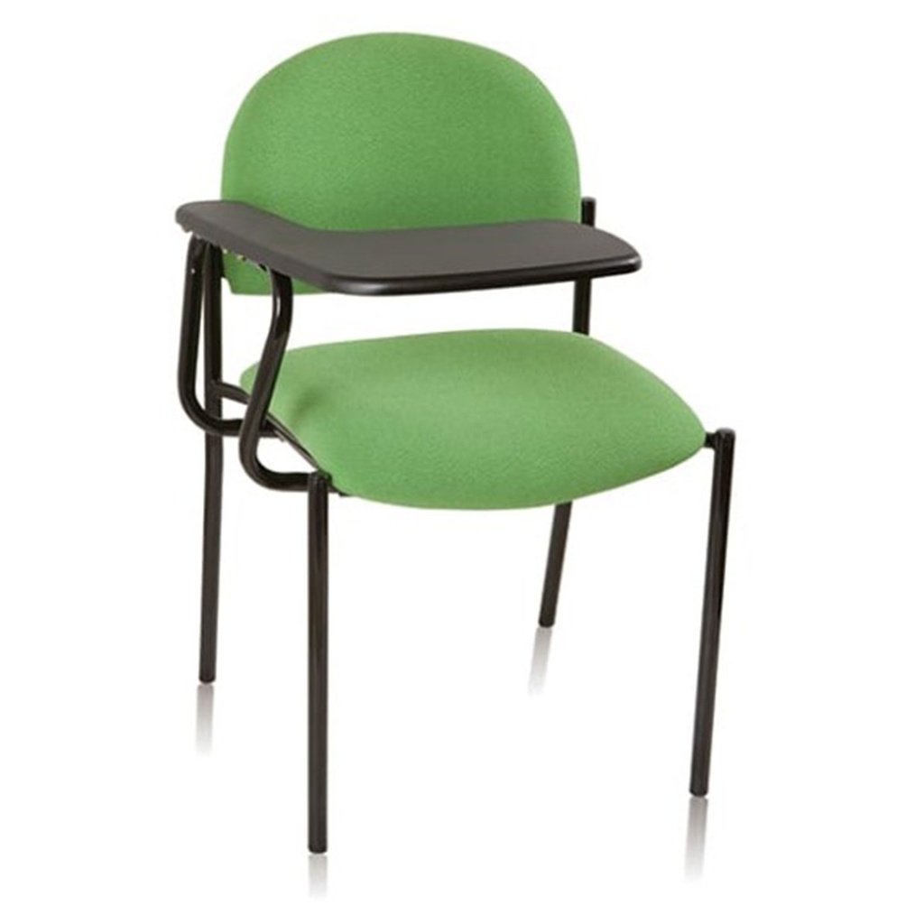 Vera Chair  + Tablet Arm (Right, 4 Legs, Round Back)