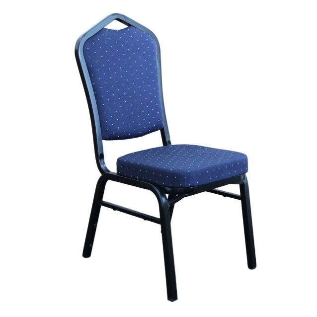 Function Chair - Fabric (Dark Blue with Gold Fleck)
