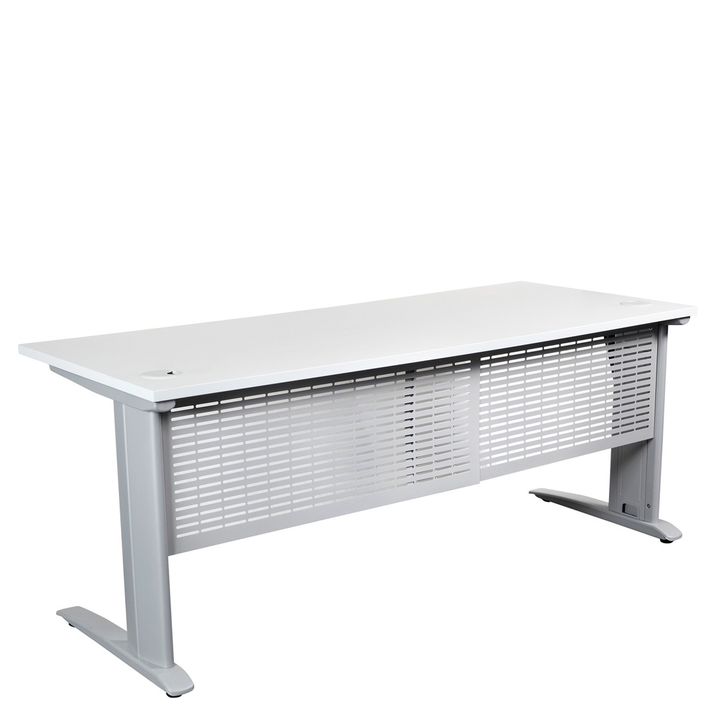 Summit Straight Desk (1500W x 750D x 720H, White Top)