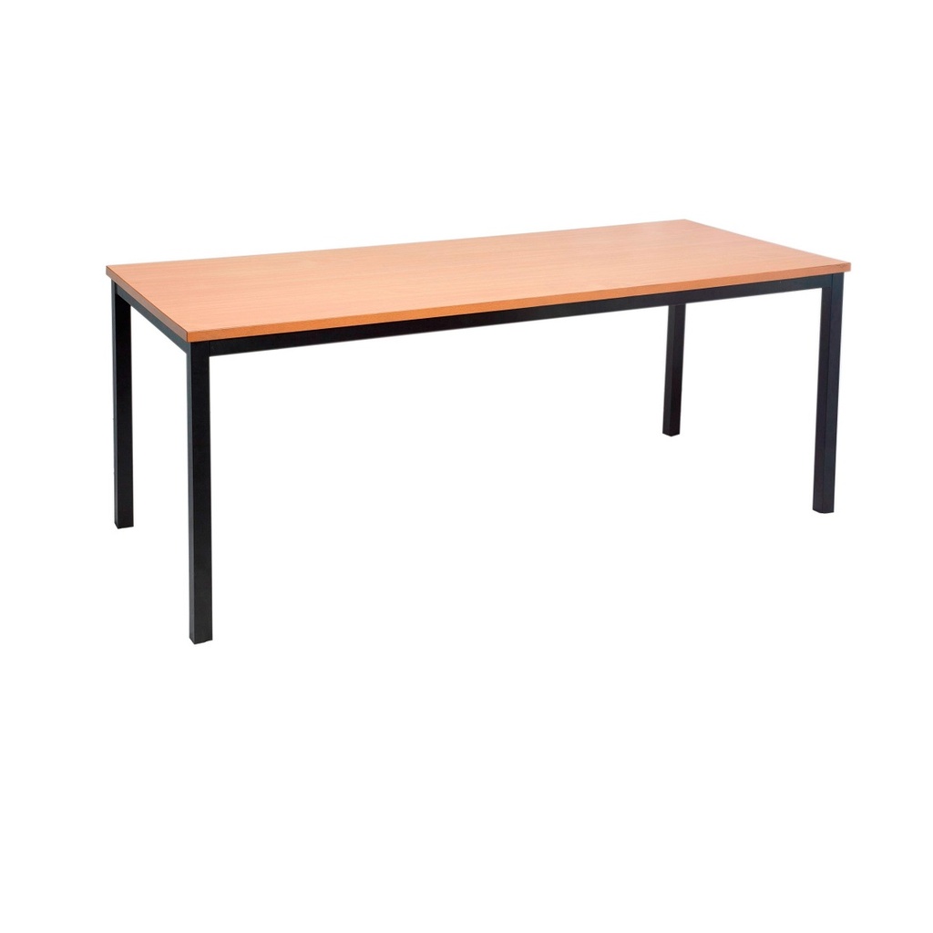 Steel Frame Table (1200mm x 600mm, Beech)