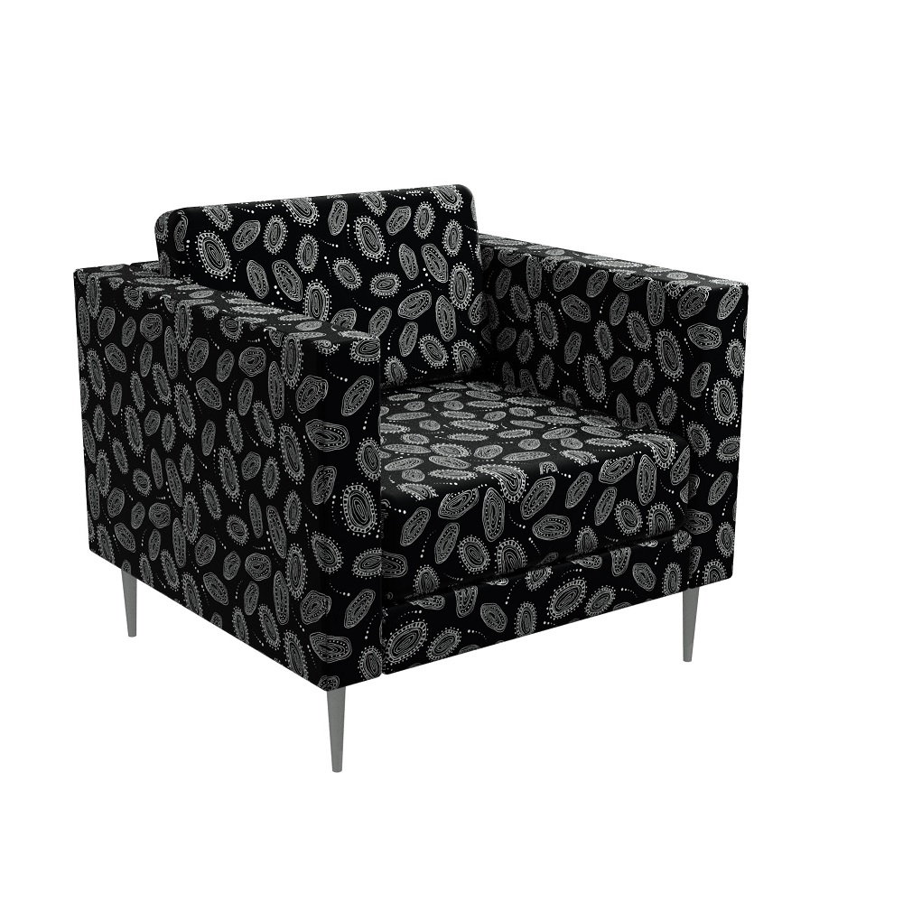 Lulu Badjarma Lounge with Arms (Single Seater)