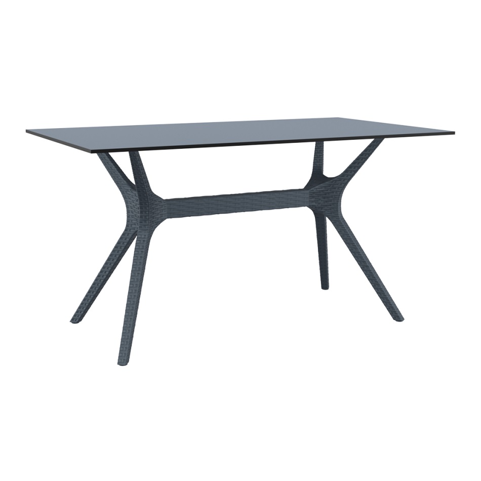 Ibiza Table 140 with Top