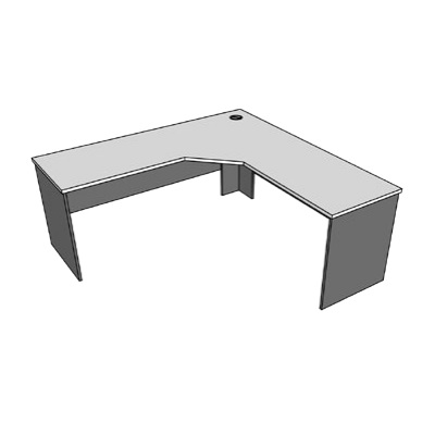 Custom Corner Workstation