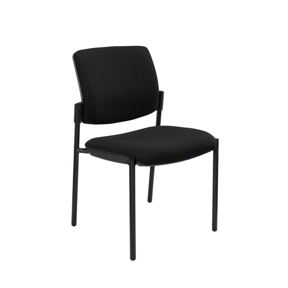 Venice Linea 4-Leg Chair (QE) (Without Arms, Black)