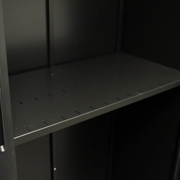Go Slotted Shelf (Black, 900mm W)