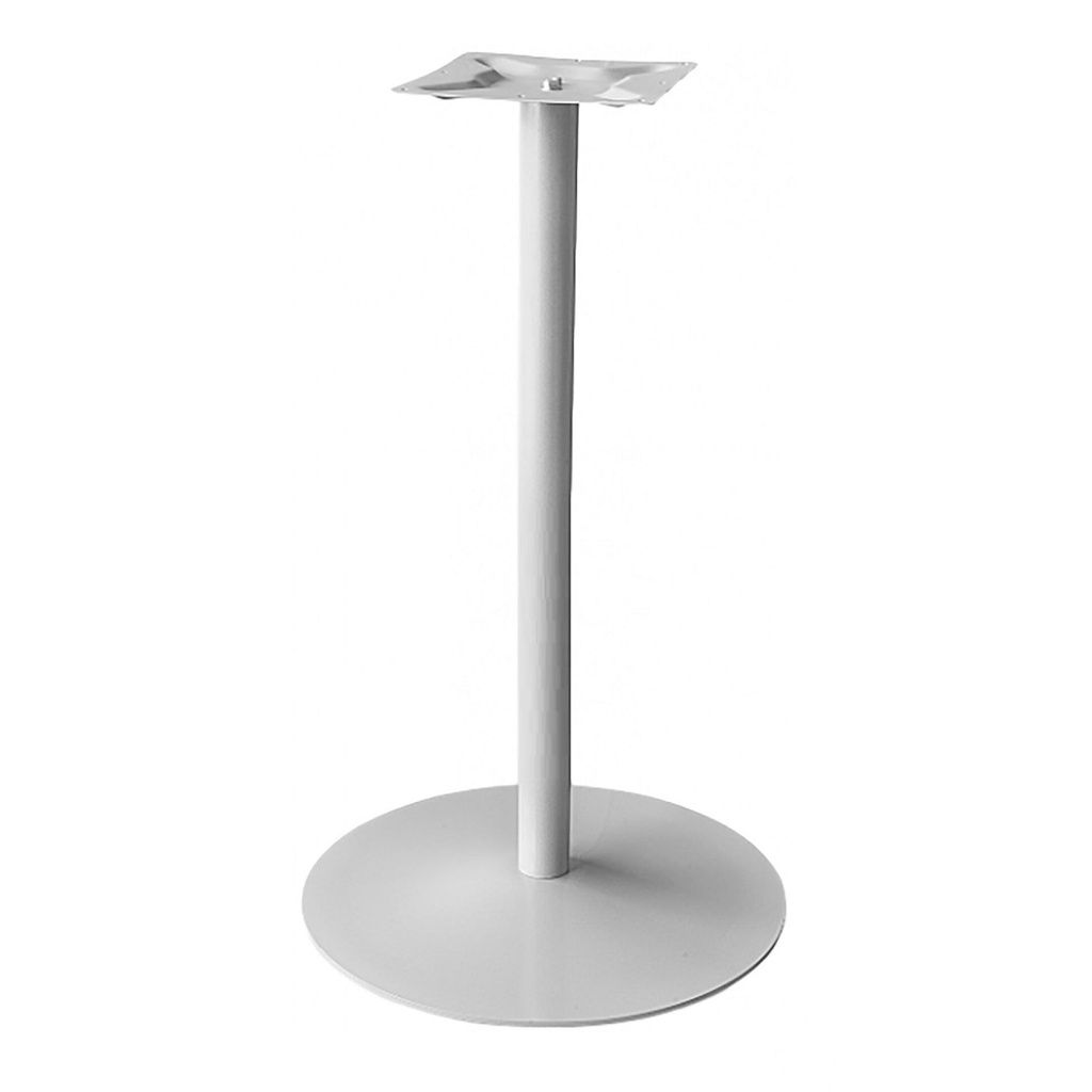 Coral Round Bar Table Base (Silver)