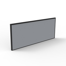SHUSH30+ Desk Mounted Screen 495H (1200W x 495H x 30mm, Grey with Black frame)