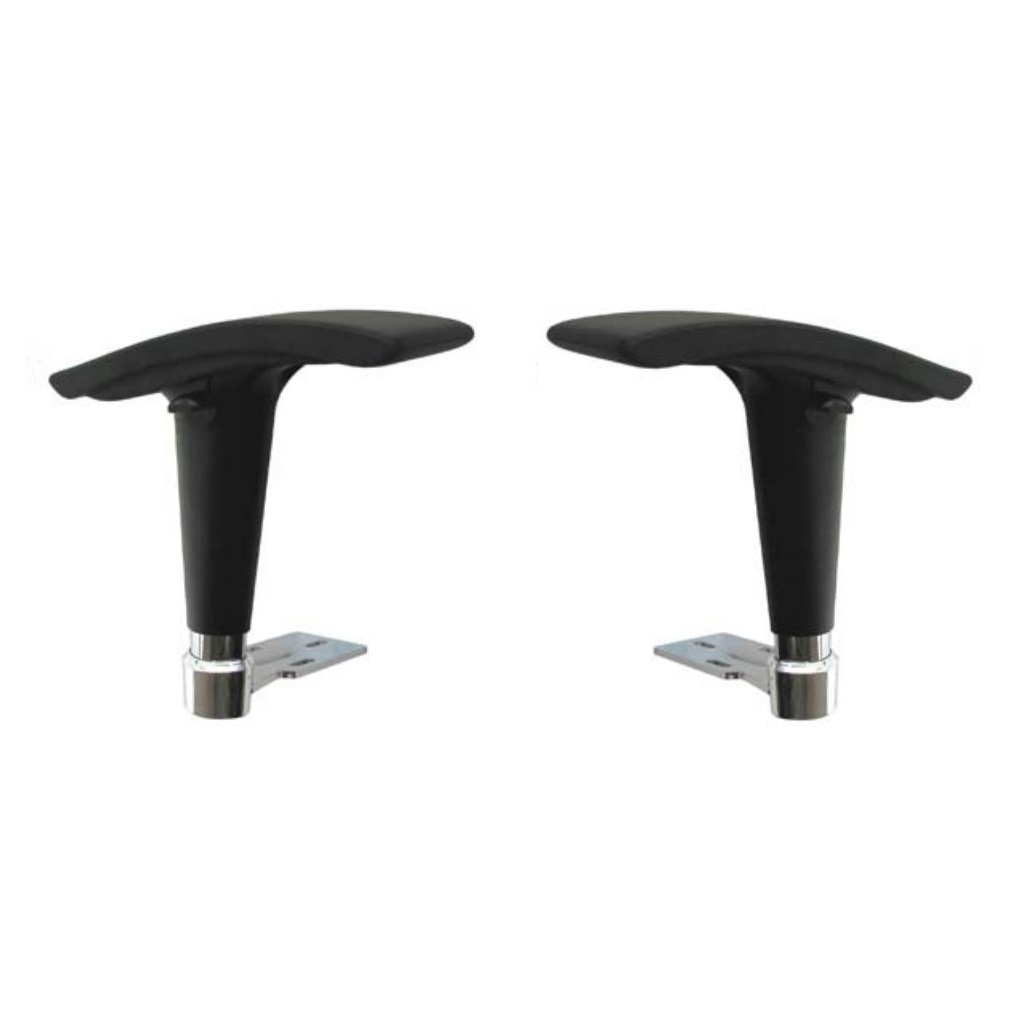 Deluxe Chrome Height Adjustable Arms