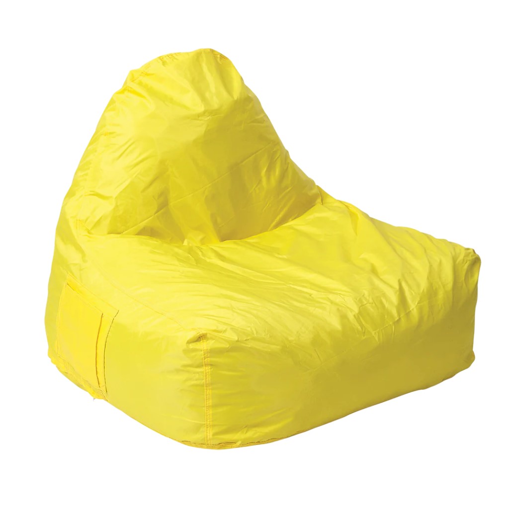 Chill-Out Chairs (Medium 97cm W x 91cm D x 78cm H, Yellow)