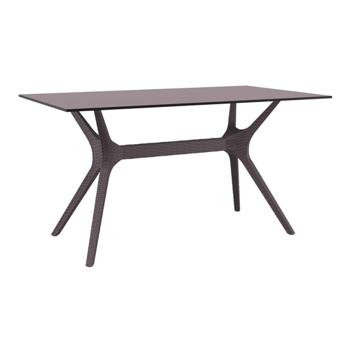 Ibiza Table 140 with Top
