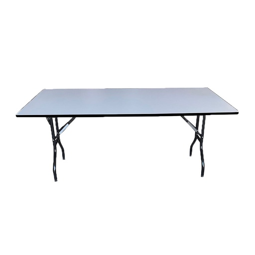 Deluxe Banquet Table Rectangle 1800mm