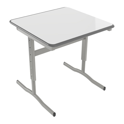 Single Adjustable Desk PE Writeable Top