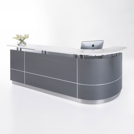 Executive J-Shaped Reception Counter