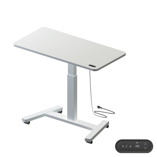 Summit Hotspot Mobile Sit to Stand Desk