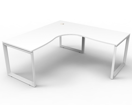 Infinity 1 Person Loop Corner Workstation