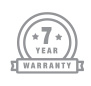 7 Year Warranty