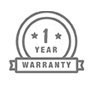 1 Year Warranty